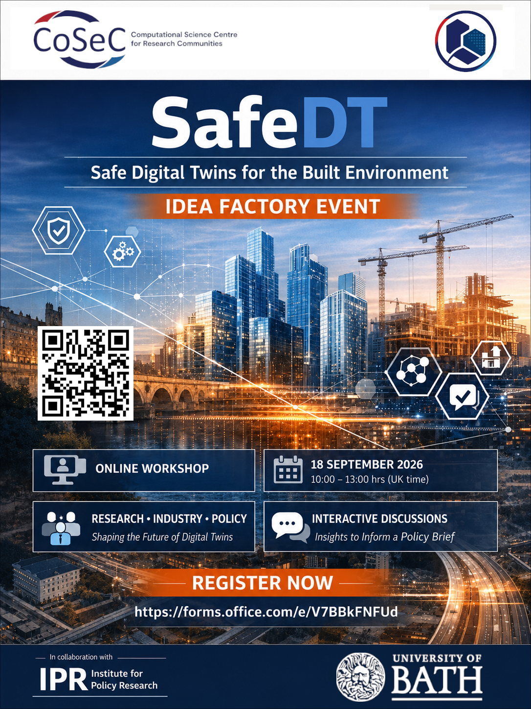 SafeDT Factory Idea Event Poster